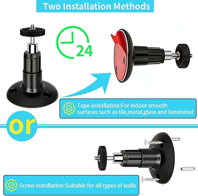 2 Pack Adjustable Security Wall Mount - Image 6