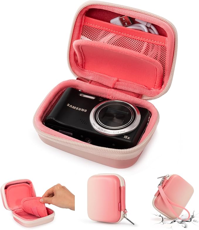 Cwatcun Digital Camera Case, Small Camera Pouch Carrying & Protective Case by FocusonCameraBag