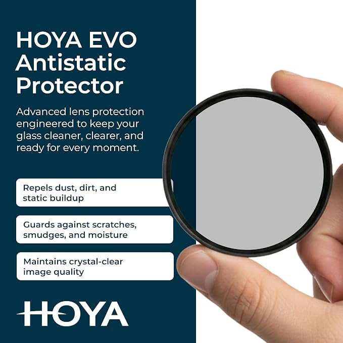 Hoya EVO Antistatic 58mm Filter — Premium Optical Glass w/ 16-Layer SMC Lens - Image 5