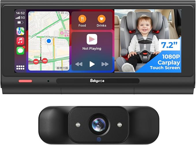 Babyvue BV7 7.2" Baby Car Camera by BabyVue