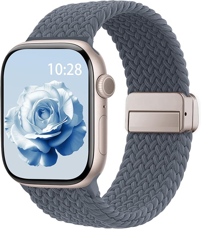 Braided Stretchy Band Compatible by HEARTBOOM