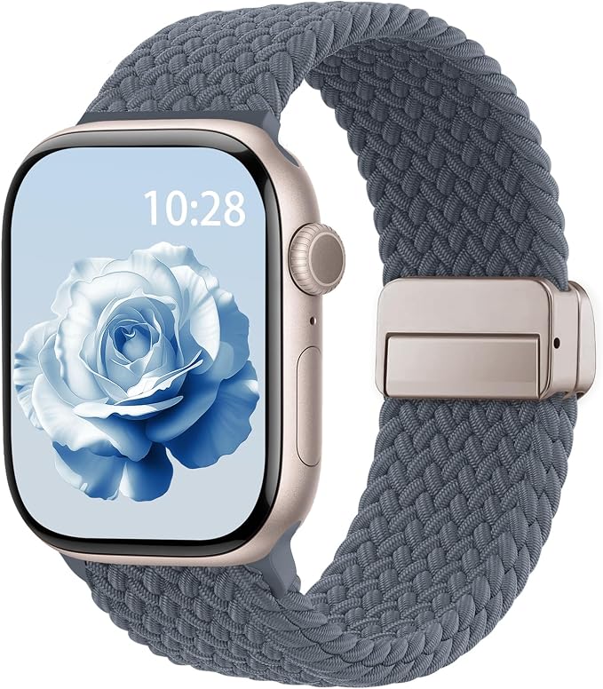 Braided Stretchy Band Compatible by HEARTBOOM