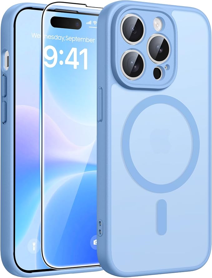 FNTCASE for iPhone 14 Pro Case: Translucent Matte Cases by FNTCASE