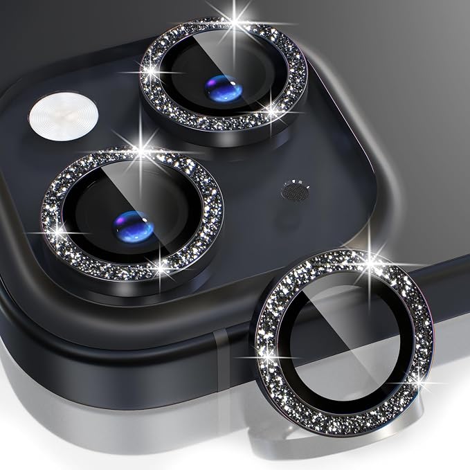 Choiche Compatible for iPhone 15 /iPhone 15 Plus Camera Lens Protector Bling by Choiche