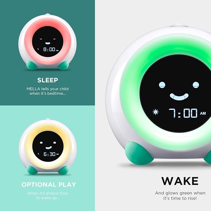LittleHippo Mella: Kids Alarm Clock, Ready to Rise Children's Sleep Trainer - Image 2