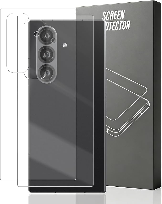 Compatible with Samsung Galaxy Z Fold 7 Back screen protector Tempered Glass 2 by Unknown