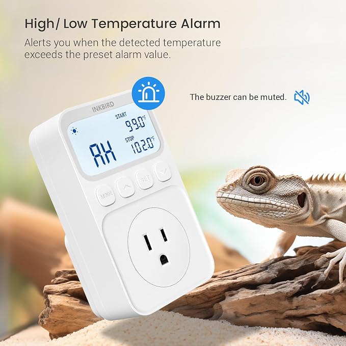 INKBIRD Digital Thermostat Outlet Temperature Controller Outlet Socket - Image 6