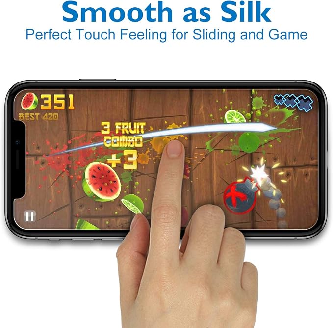 Mothca 2 Pack Matte Glass Screen Protector - Image 2