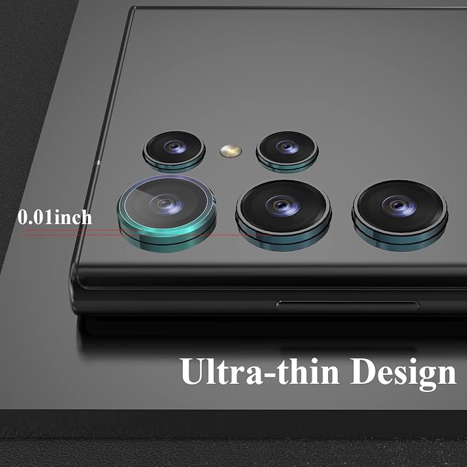 YWXYW for Samsung Galaxy S22 Ultra Camera Lens Protector, Aluminum Alloy - Image 6