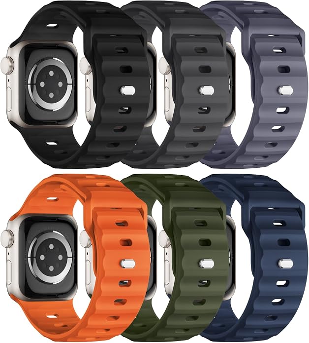 Sport Bands 6-Pack Compatible by Adorique
