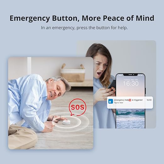 SONOFF Zigbee Switch, SNZB-01P Wireless Push Button, Supports to Create Smart - Image 7