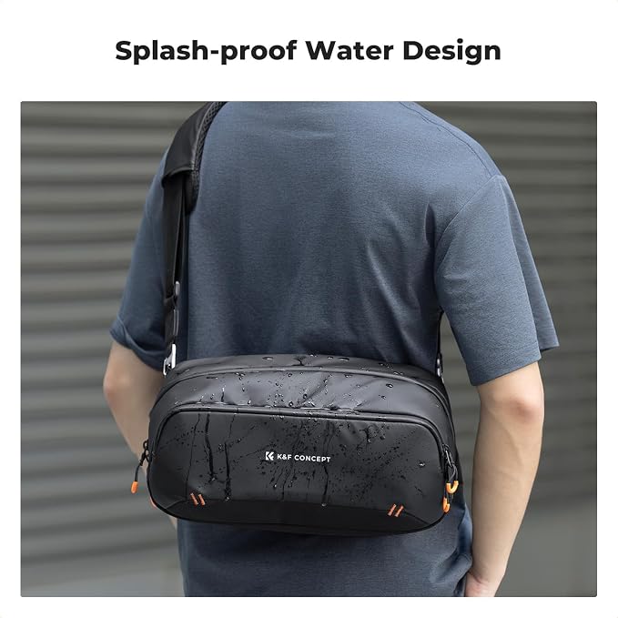 K&F CONCEPT Storage Sling Bag, Vlog Photography Camera Bag, Portable Carrying - Image 9