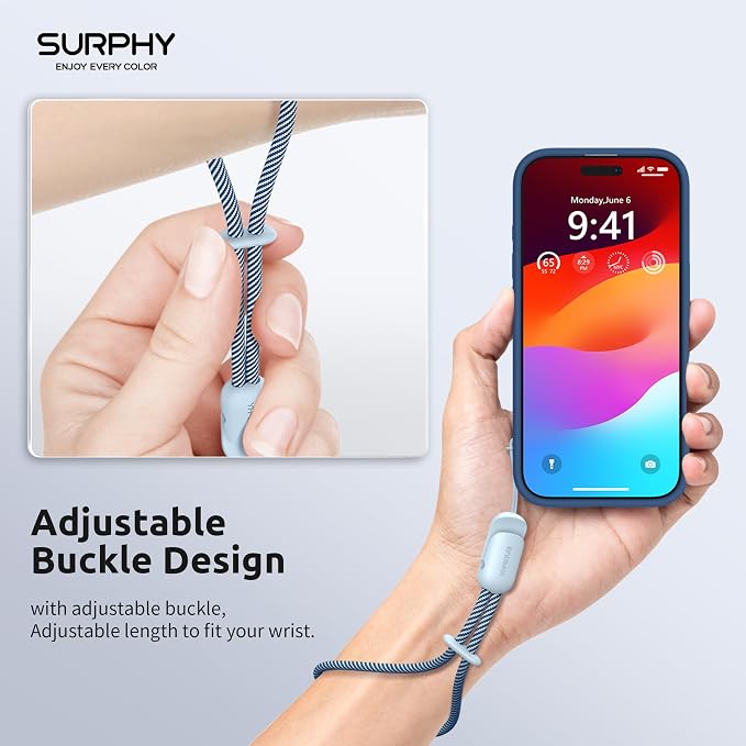 SURPHY 2 Pack Phone Lanyard for Cellphone Case, Phone Wrist Strap for Case - Image 2