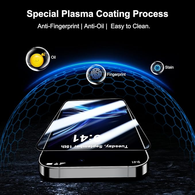 QHOHQ for iPhone 16 Plus Screen Protector - Image 6