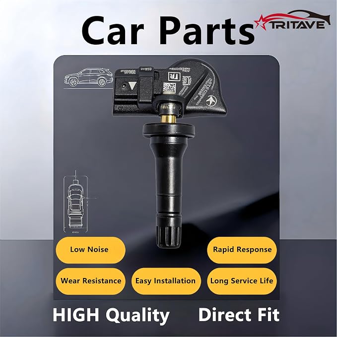 TPMS Sensor 4PCS 433MHz Tire Pressure Monitoring Sensor Compatible - Image 4
