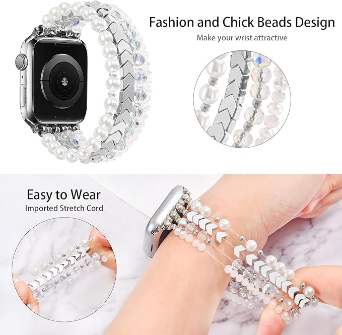 MOFREE Beaded Bracelet Compatible - Image 3