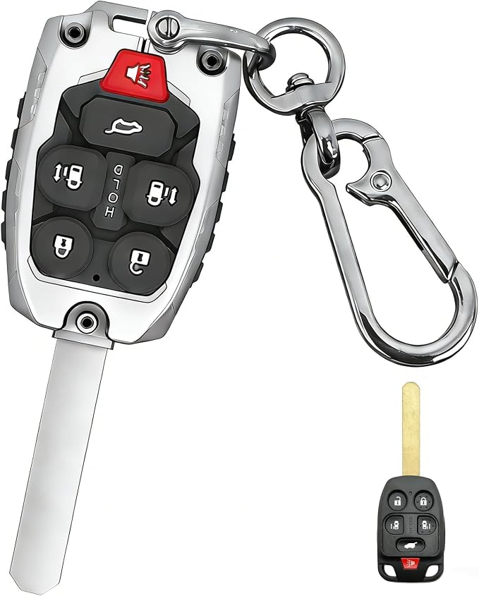 Keyless Entry Systems for Honda Key Fob Shell Fits for Honda Odyssey Remote Key by Rilnaewn