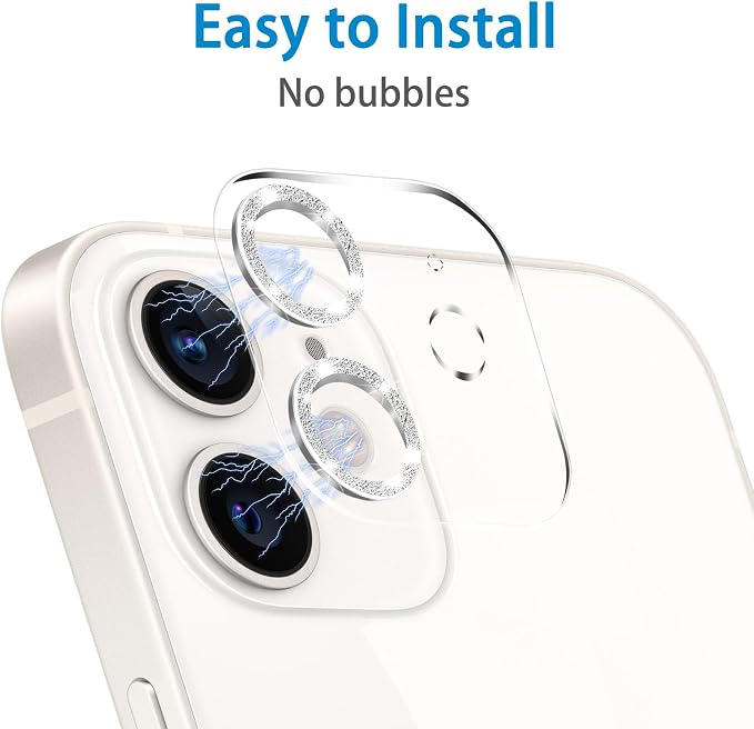 Dengduoduo 3 Pack Tempered Glass Camera Lens Protector - Image 6