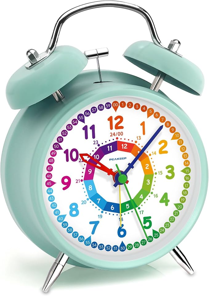Peakeep Loud Analog Alarm Clock by PEAKEEP