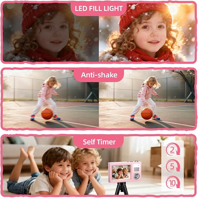 Digital Camera for Kids & Beginners, 4K Digital Camera - Image 4
