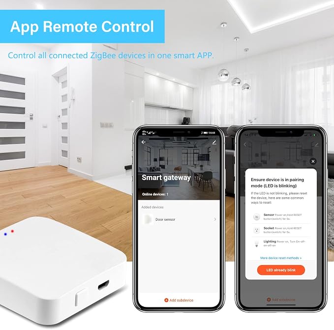 ZigBee 3.0 Hub WiFi & Bluetooth Dual Mode Gateway, Only - Image 6