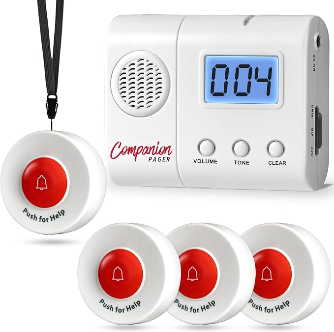 Caregiver Pager Wireless Call Buttons by SYNLETT