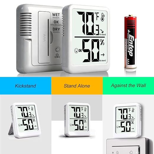 2-Pack Room Thermometer Indoor Hygrometer - Image 5