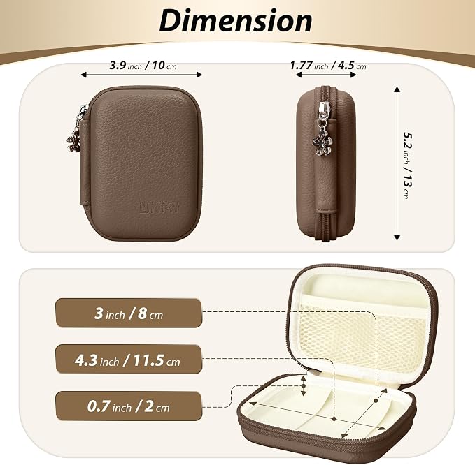 Digital Camera Case for CAMKORY, KODAK PIXPRO FZ45/FZ55, Canon IXUS 285 HS - Image 2