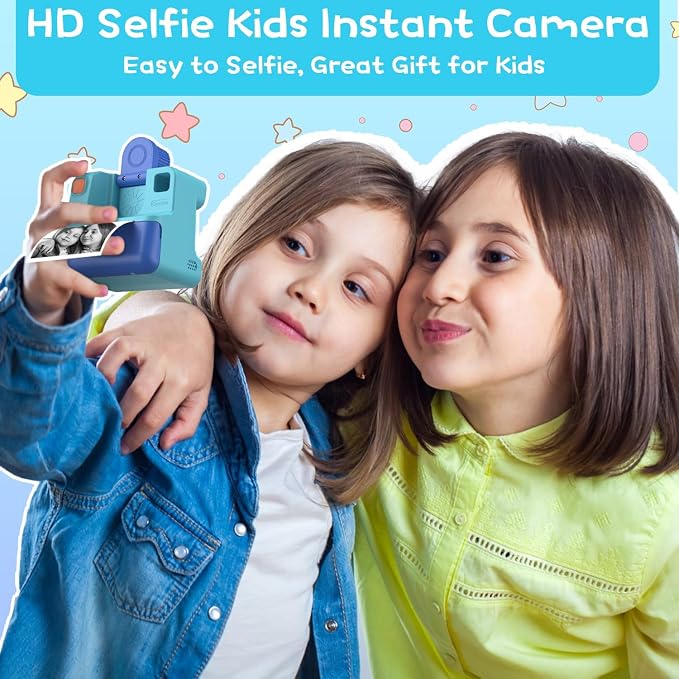 Kids Camera Instant Print, Christmas Birthday Gifts - Image 3