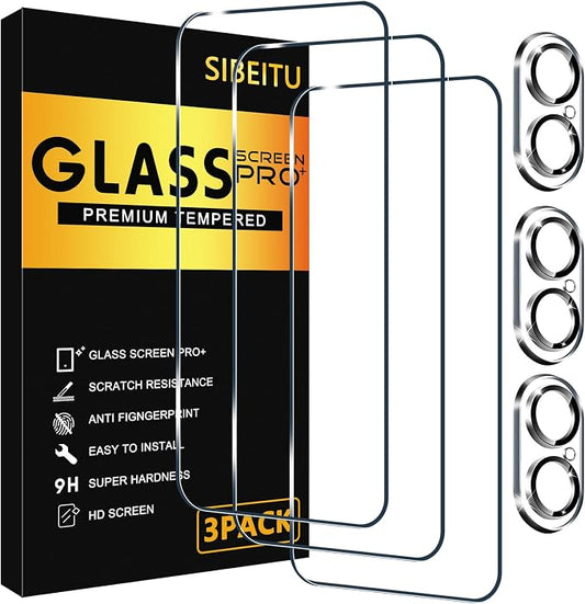 SIBEITU 3 Pack Screen Protector by SIBEITU