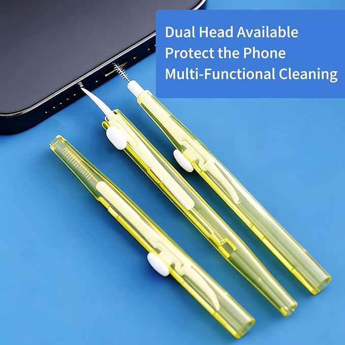 10 Pcs Cell Phone Cleaning Kit, Charging Port Cleaner, Dual Sided Anti Clogging - Image 6