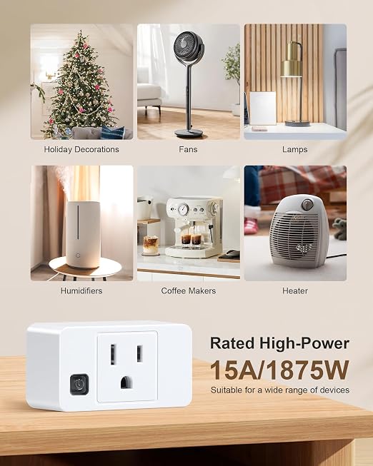 Remote Control Outlet with Portable Magnetic Switch, 200FT Long Range Wireless - Image 7