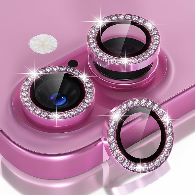 Choiche Compatible for iPhone 16 /iPhone 16 Plus Camera Lens Protector Bling by Choiche