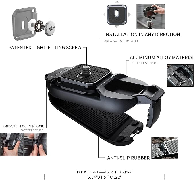 PGYTECH Beetle Camera Clip - Image 3