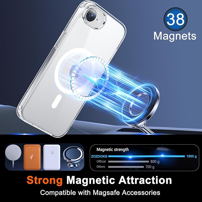 Clear for iPhone 17e Case & iPhone 16e Case - Image 3