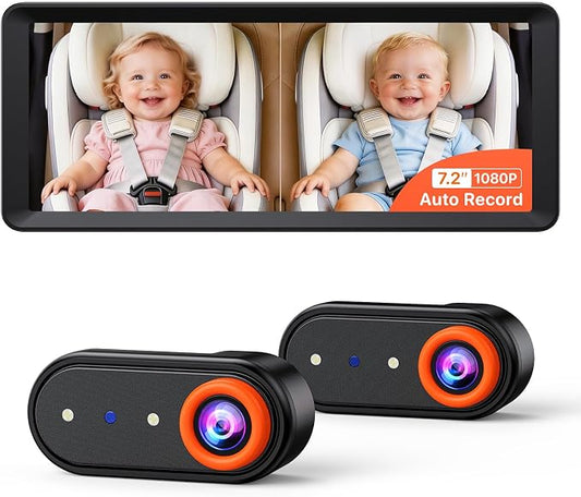 Luckview BM5 MAX 1080P Dual Baby Car Camera by Luckview