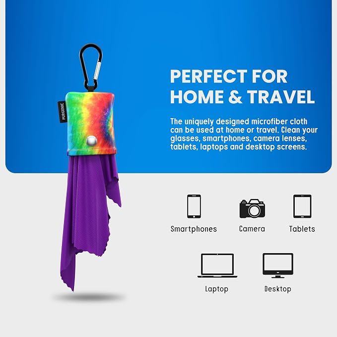 Microfiber Cloth & Glasses Wipes Lens & Glasses Cleaning Cloth - Image 5