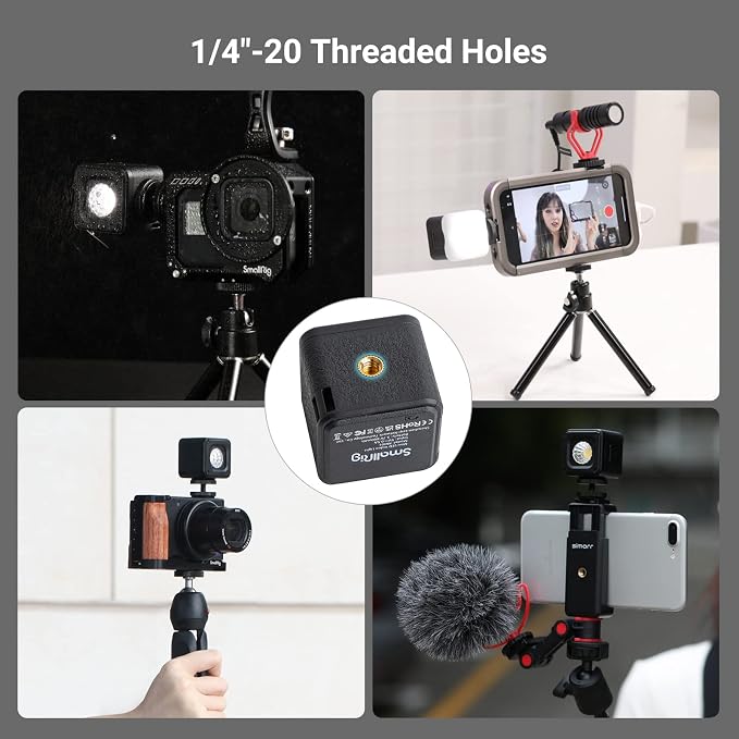 SmallRig RM01 Mini LED Video Light Waterproof Portable Lighting Kit - Image 5