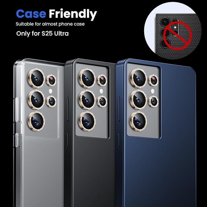 WSKEN for Samsung Galaxy S25 Ultra Camera Lens Protector - Image 5
