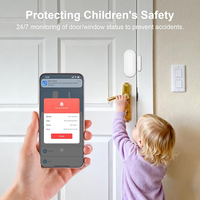 Alarm System for Home Security, Door Window Sensors, Motion Sensors, APP Control - Image 3