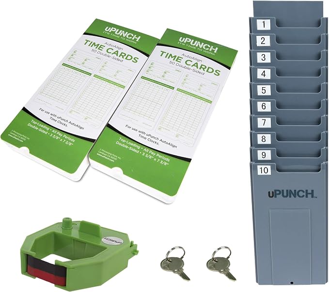 uPunch JC1500 Starter Time Clock Bundle - Image 3