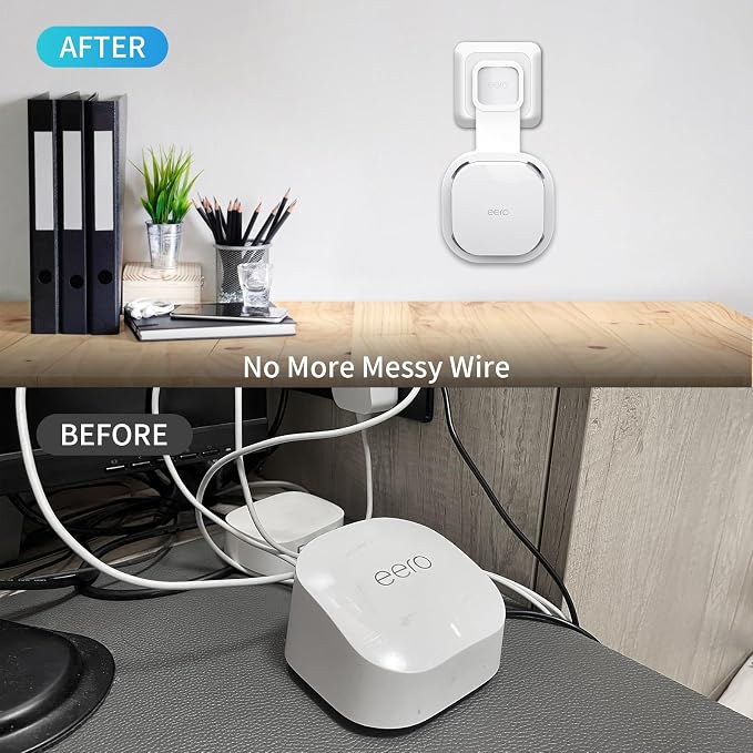 Wall Mount Holder for eero 6 and for eero 6+ Router Mesh Wi-Fi System – No - Image 3