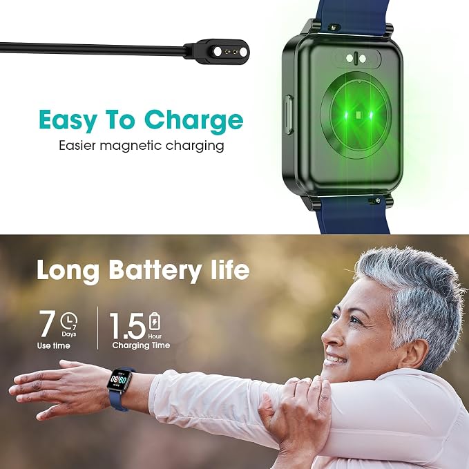 Pedometer Watch Senior Friendly No App/Phone Required, Waterproof Fitness - Image 7