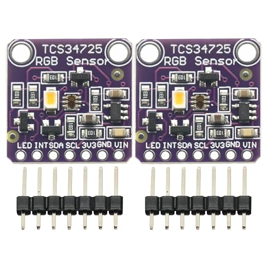 2 Pcs TCS34725 RGB Light Color Sensor Recognition Module - Image 2