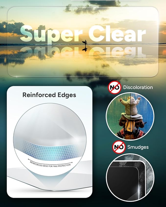 ZAGG Glass Elite Anti-Reflective Samsung Galaxy Z Fold6 Camera Lens Protector - Image 3