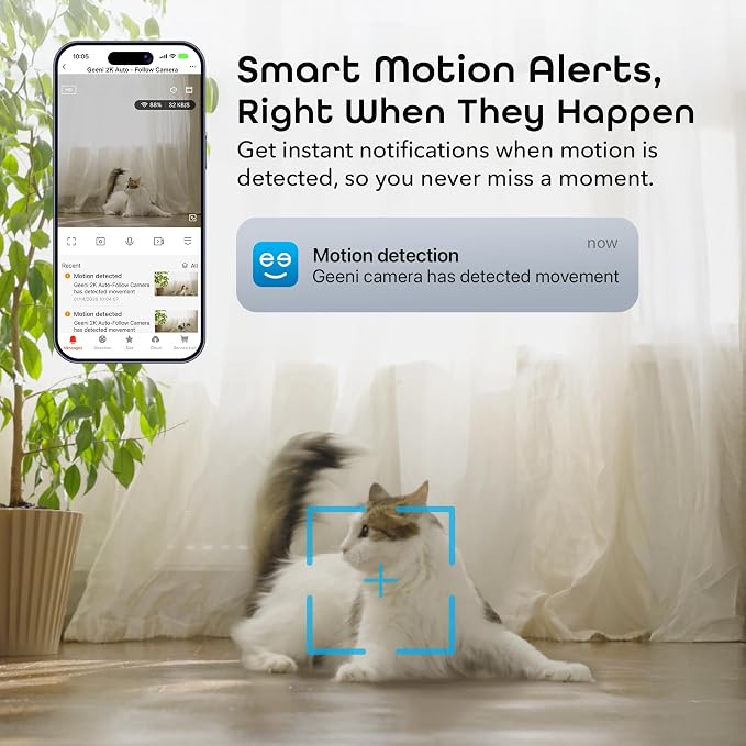Geeni Sentinel Smart 2K Indoor Security Camera - Image 8