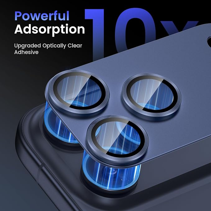 Tensea for iPhone 17 Pro Max Camera Lens Protector, Metal Aluminum Alloy - Image 4