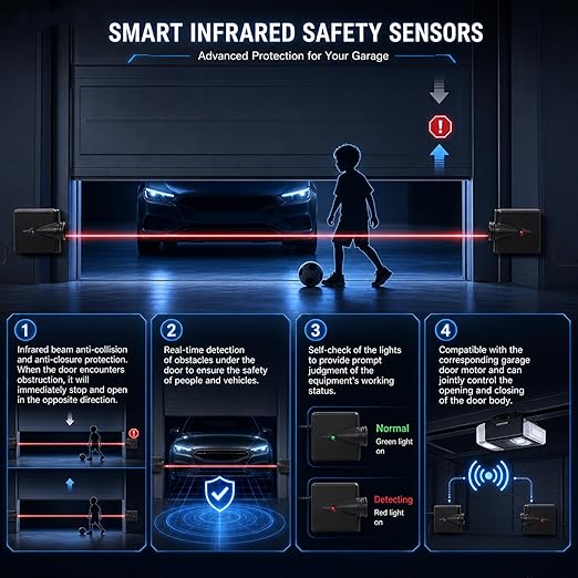 Garage Door Sensors, Replacement - Image 4