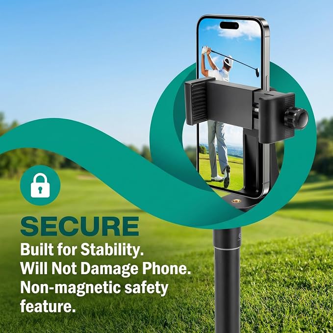 WIGERLON Golf Recording Stick, Irangesports Stick Golf Tripod Golf Phone Camera - Image 7