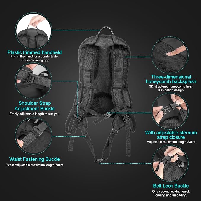FOMITO BB-01 V-Mount Camera Harness Vest, - Image 3